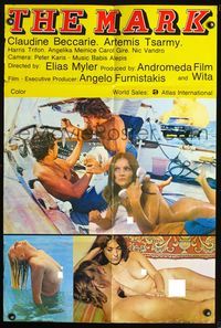 2w128 MARK German movie poster '77 Ilias Mylonakos' Erotiki yperentasi, sexy babes & violent men!