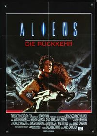 2w010 ALIENS German '86 James Cameron, there are some places in the universe you don't go alone!