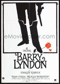 2w025 BARRY LYNDON German '75 Stanley Kubrick, Ryan O'Neal, historical romantic war melodrama!