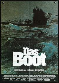 2w053 DAS BOOT German movie poster '81 The Boat, Wolfgang Petersen German WWII classic!