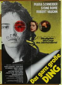 2w110 JEUNE FILLE LIBRE LE SOIR German movie poster '75 Maria Schneider, Robert Vaughn