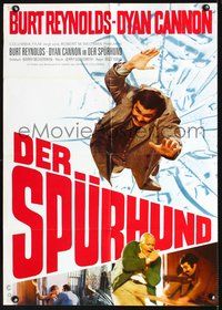 2w194 SHAMUS German movie poster '73 Buzz Kulik, Burt Reynolds is a pro that never misses!
