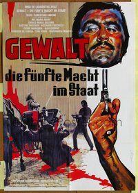 2w195 SICILIAN CHECKMATE German poster '72 Florestano Vancini,Mario Adorf, Italian crime thriller!