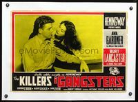 2y131 KILLERS linen Italian photobusta R57 great close up of Burt Lancaster & sexy Ava Gardner!
