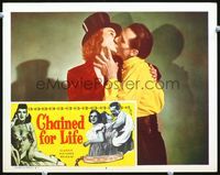 3b314 CHAINED FOR LIFE LC #8 '51 sideshow performers Hilton Siamese Twins, strangest love story!