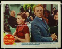 3b443 IN THE GOOD OLD SUMMERTIME LC #7 '49 Judy Garland & Van Johnson are in love but don't know it