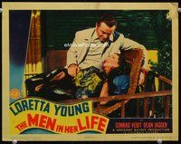3b494 MEN IN HER LIFE LC '41 pretty Loretta Young gets married to forget ballet, but she can't!