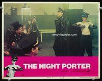 3b514 NIGHT PORTER lobby card #5 '74 great image of Charlotte Rampling topless in Nazi uniform!