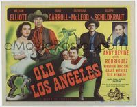 3b171 OLD LOS ANGELES TC '48 Wild Bill Elliott, John Carroll, Catherine McLeod, Joseph Schildkraut