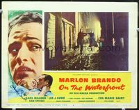 3b528 ON THE WATERFRONT signed LC #8 R59 by Eva Marie Saint, who is on the run with Marlon Brando!