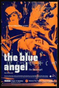 3c101 BLUE ANGEL English double crown R90s Josef von Sternberg, sexy Marlene Dietrich in top hat!