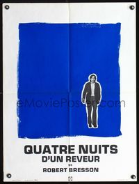 3c164 FOUR NIGHTS OF A DREAMER French 23x32 poster '71 Robert Bresson's Quatre Nuits d'un Reveur!