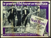 3c232 WHITE CHRISTMAS French 23x32 '54 different image of Bing Crosby, Kaye, Clooney & Vera-Ellen!