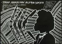 3c259 AUSTRALIAN ABORIGINAL ART EXHIBITION Polish '90 really cool Andrzej Pagowski Aboriginal art!