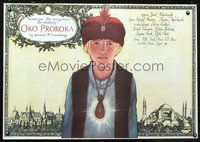 3c383 OKO PROROKA Polish '82 cool Wieslaw Walkuski art of boy with magic pouch around his neck!