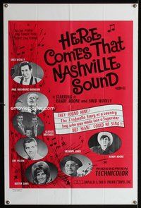 3d172 COUNTRY BOY one-sheet poster R70 Nashville country music, Here Comes That Nashville Sound!