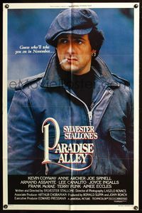 3d698 PARADISE ALLEY advance one-sheet poster '78 Sylvester Stallone will take you on, wrestling!