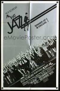 3f028 ALL THAT JAZZ int'l one-sheet movie poster '79 Roy Scheider, Jessica Lange, Bob Fosse musical!