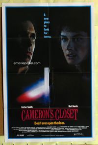 3f162 CAMERON'S CLOSET one-sheet '89 Armand Mastroianni horror, a new place to look for terror!
