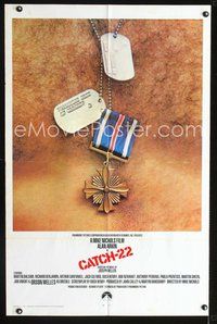 3f188 CATCH 22 int'l one-sheet '70 directed by Mike Nichols, based on the novel by Joseph Heller!