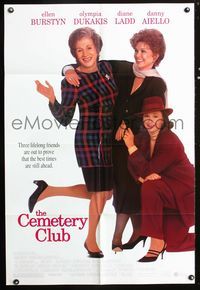 3f190 CEMETERY CLUB DS one-sheet movie poster '93 Ellen Burstyn, Olympia Dukakis, Diane Ladd