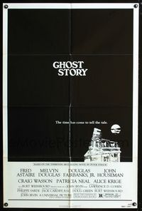 3f362 GHOST STORY one-sheet '81 the time has come to tell the tale, from Peter Straub's best-seller!