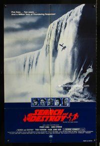 3f804 SEARCH & DESTROY one-sheet movie poster '79 George Kennedy, Vietnam War action thriller art!