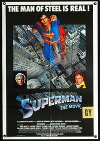 3f868 SUPERMAN South African '78 comic book hero Christopher Reeve, Gene Hackman, Brando!