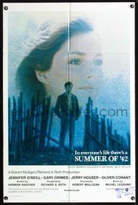 3f865 SUMMER OF '42 int'l 1sh '71 in everyone's life there's a summer like this, Jennifer O'Neill!