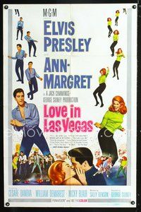 3f951 VIVA LAS VEGAS int'l 1sh '64 Elvis Presley & sexy Ann-Margret, Love in Las Vegas!