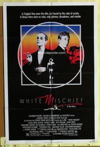 3f974 WHITE MISCHIEF one-sheet movie poster '88 Greta Scacchi, Charles Dance, Joss Ackland