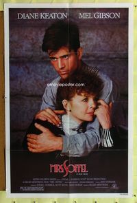 3g549 MRS. SOFFEL one-sheet poster '85 Gillian Armstrong, great image of Diane Keaton & Mel Gibson!