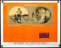 3h330 BALLAD OF CABLE HOGUE half-sheet poster '70 Sam Peckinpah, Jason Robards, sexy Stella Stevens!