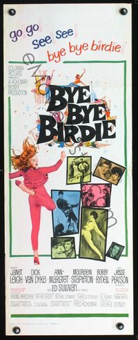 3j374 BYE BYE BIRDIE insert '63 cool art of sexy Ann-Margret dancing, Dick Van Dyke, Janet Leigh