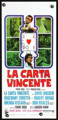 3j290 WHERE IT'S AT Italian locandina poster '70 great Las Vegas casino gambling image, sexy girls!