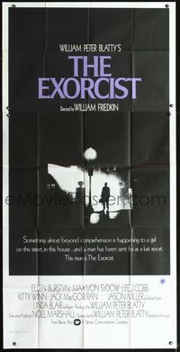 3k402 EXORCIST int'l 3sh '74 William Friedkin, Max Von Sydow, William Peter Blatty horror classic!