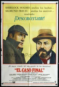 3k830 SEVEN-PER-CENT SOLUTION Argentinean '76 great different image of Nicol Williamson & Arkin!