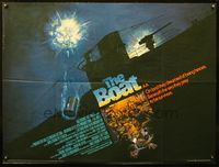 3k150 DAS BOOT British quad poster '81 The Boat, Wolfgang Petersen German World War II classic!