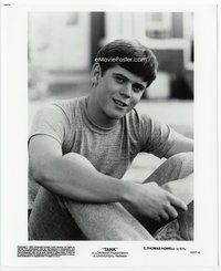 3m432 TANK 8x10 movie still '84 seated portrait of C. Thomas Howell smiling in sweats!