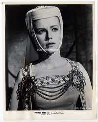 3m132 FRANCIS OF ASSISI 8x10 movie still '61 close portrait of Dolores Hart wearing period costume!