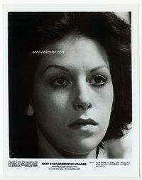 3m293 NEXT STOP GREENWICH VILLAGE 8x10 still '76 super close up headshot portrait of Ellen Greene!