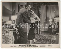 3m133 FRANKENSTEIN 1970 8x10 movie still '58 man grabbing pretty young woman in hotel room!