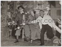 3m162 GYPSY candid 7.25x9.5 '62 director Mervyn LeRoy shows Russell & Malden how to act on stage!