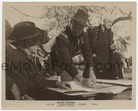 3m174 HORSE SOLDIERS 8x10 movie still '59 close up of John Wayne standing at table with cavalry men!