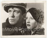 3m187 INFORMER 8x10 movie still '35 great close up of Victor McLaglen & Heather Angel!