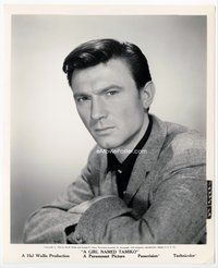 3m143 GIRL NAMED TAMIKO 8x10 movie still '62 great intense close up of Laurence Harvey scowling!