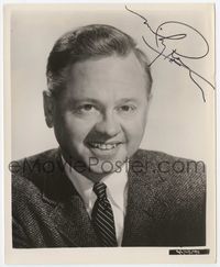 3m271 MICKEY ROONEY signed 8x10 still '58 great close smiling portrait from Andy Hardy Comes Home!