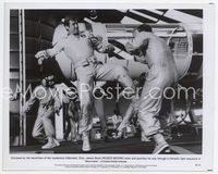 3m279 MOONRAKER 8x10 movie still '79 Roger Moore as James Bond fighting Drax's henchmen!