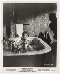 3m290 NAKED EDGE 8x10 movie still '61 close up of naked Deborah Kerr in bath tub!