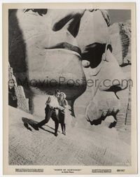 3m301 NORTH BY NORTHWEST 8x10 still '59 close up of Cary Grant & Eva Marie Saint on Mt. Rushmore!